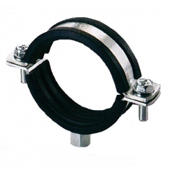 Colliers isophoniques EPDM à 2 vis imperdables - collier plomberie