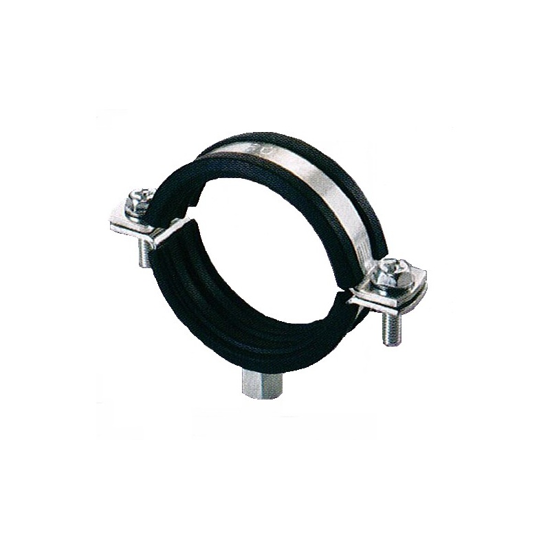 Colliers isophoniques EPDM à 2 vis imperdables - collier plomberie  caracteristiques_231 1/4 / 11-15 / M8