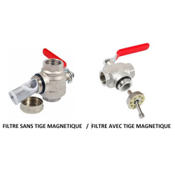 VANNE ABS AVEC FILTRE INTÉGRÉ PN16 / OPTION MAGNETIQUE
