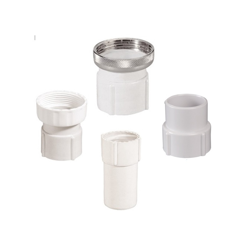 EMBOUT EN PVC BLANC POUR ÉVACUATION