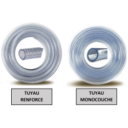 TUYAU PVC TRANSLUCIDE ALIMENTAIRES